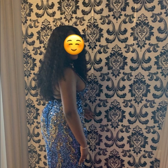 Prom dress ( Practically New) - Picture 2 of 3